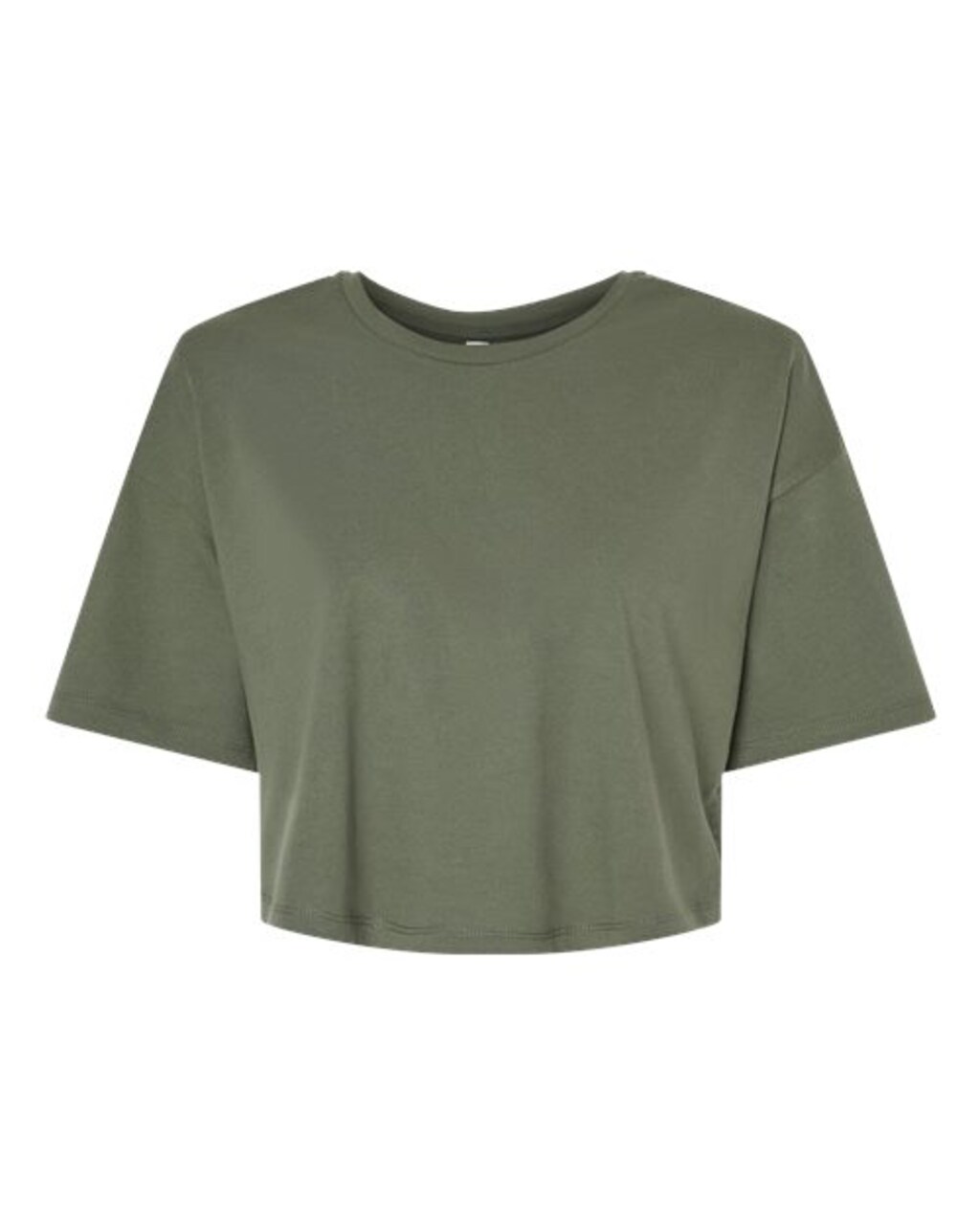 BELLA + CANVAS Women’s Jersey Crop Tee Short Sleeve Top for Casual Wear